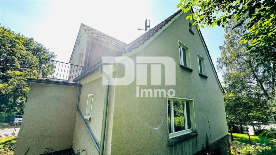 Herrschaftliches Ein- /Zweifamilienhaus BJ 1949 mit großem Garten in Traumlage - Seiten / Rückansicht